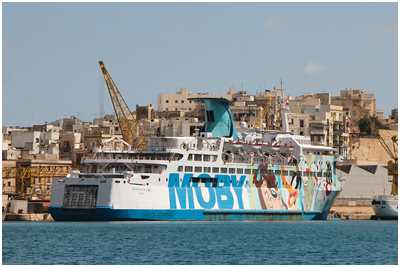 Ro-Pax-Fährschiff Moby Fantasy